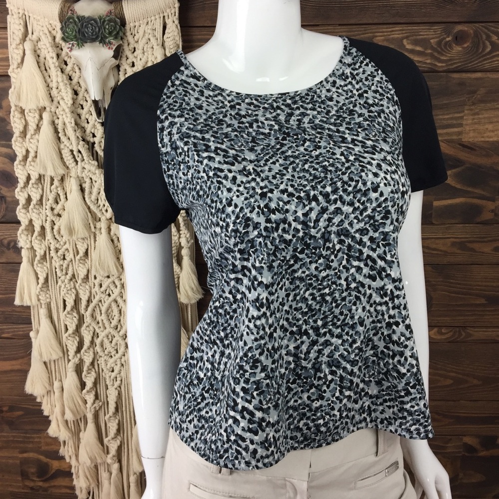 Banana Republic | Cheetah Print Blouse‎